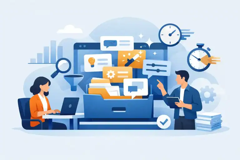 AI Alchemist digital workspace with team collaborating on prompts and tools.